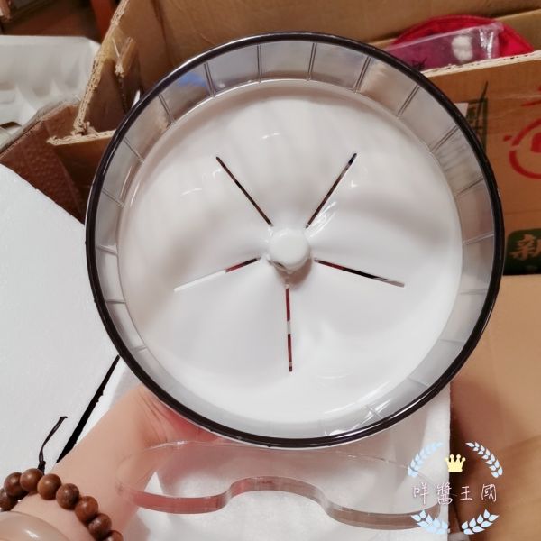 刺星球 超靜音壓克力滾輪 17公分 