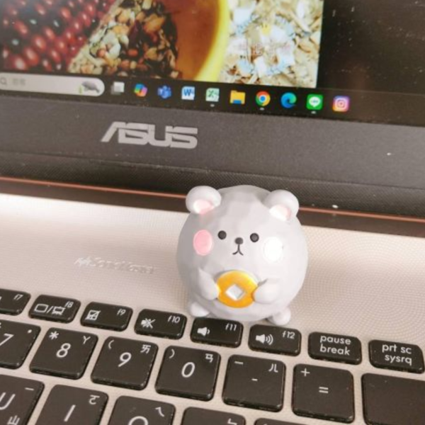 鼠公仔 鼠你有錢 (樹酯) 