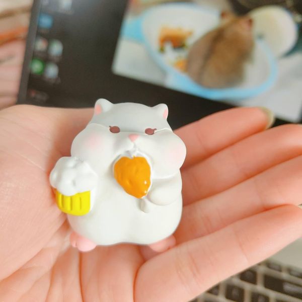 鼠公仔 吃貨鼠鼠 (樹酯) 