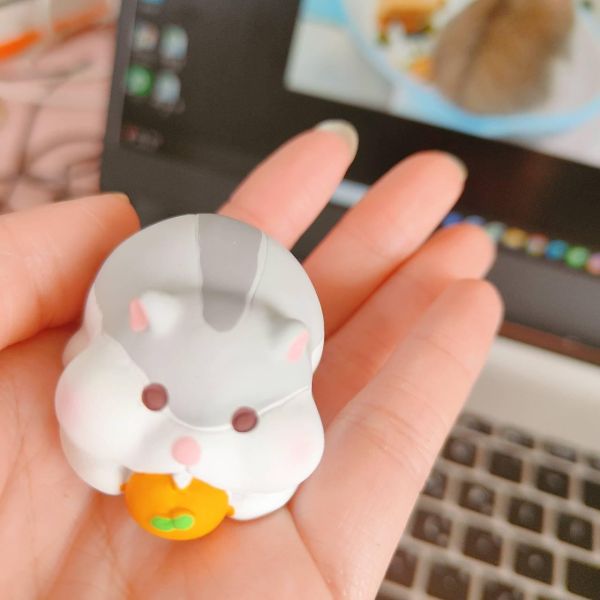 鼠公仔 吃貨鼠鼠 (樹酯) 