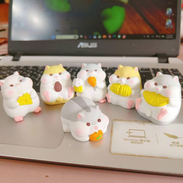 鼠公仔 吃貨鼠鼠 (樹酯) 