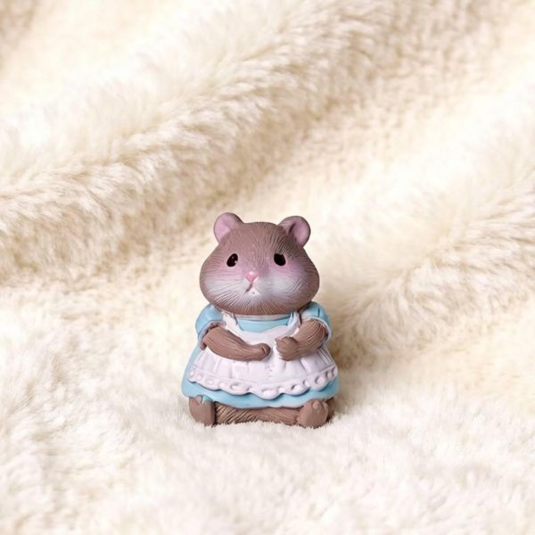 鼠公仔 田園小鼠(樹酯) 