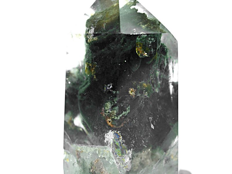 直播場 - 頂級彩虹綠幽靈晶柱 彩虹綠幽靈、晶柱