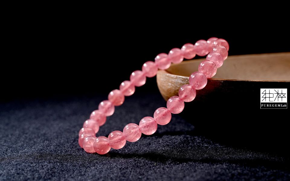 最高級數 / 頂級冰種紅紋石手珠 阿根廷紅紋石,紅紋石,印加玫瑰,冰種紅紋石