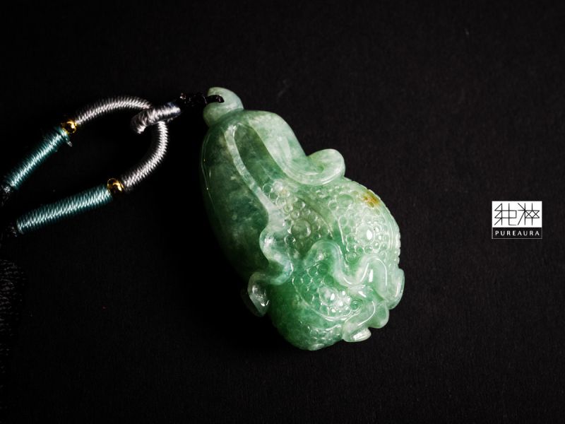 直播-頂級天然A貨滿果綠芙蓉種豐收百財墜 天然A貨、滿果綠、芙蓉種、豐收、百財、墜