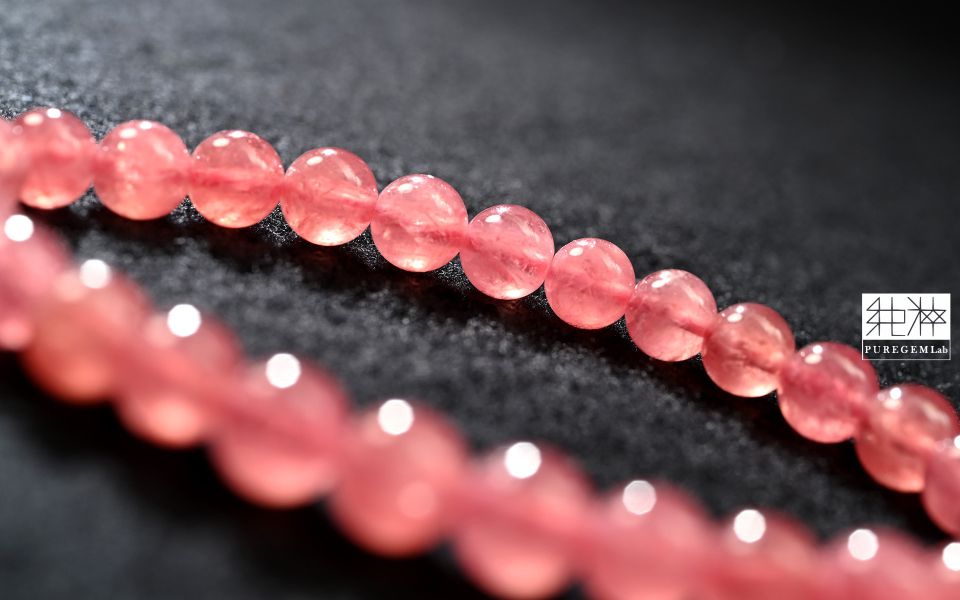 最高級數 / 頂級冰種紅紋石手珠 阿根廷紅紋石,紅紋石,印加玫瑰,冰種紅紋石