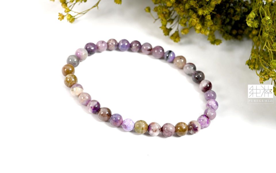 頂級天然老料彩舒俱徠手珠 舒俱徠,蘇紀石,舒俱萊