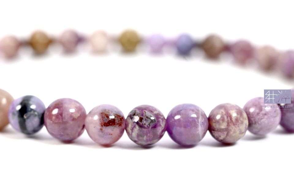 頂級天然老料彩舒俱徠手珠 舒俱徠,蘇紀石,舒俱萊