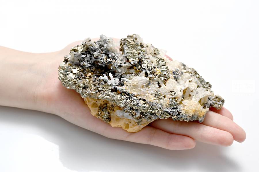 頂級天然黃鐵礦原礦 黃鐵礦,Pyrite,愚人金