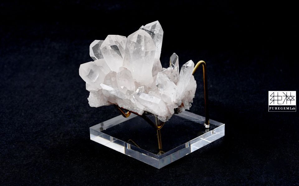 頂級哥倫比亞產地雷姆尼亞白水晶簇 白水晶,Quartz,Rock Crystal