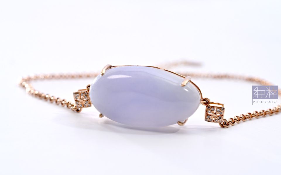 站長私藏最高稀有精品 / 頂級天然A貨緬甸冰芙蓉種紫羅蘭翡翠18K金真鑽手鍊 翡翠,玉,硬玉,jade,紫翡,黃翡,紅翡,陽綠,老坑,冰種,手鐲,平安扣,無事牌,緬甸,A貨