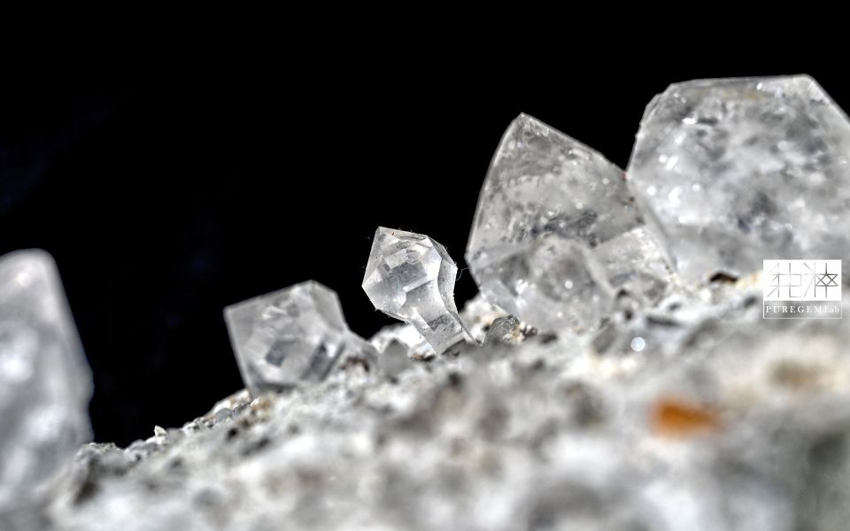 頂級稀有喜瑪拉雅閃靈鑽雙尖晶簇原礦 白水晶,Quartz,Rock Crystal