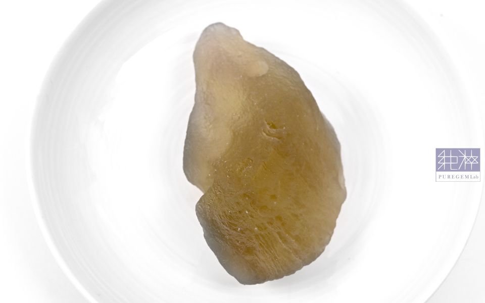 純粹寶石實驗室認證 / 頂端天然利比亞黃金隕石原礦 黃金利比亞隕石