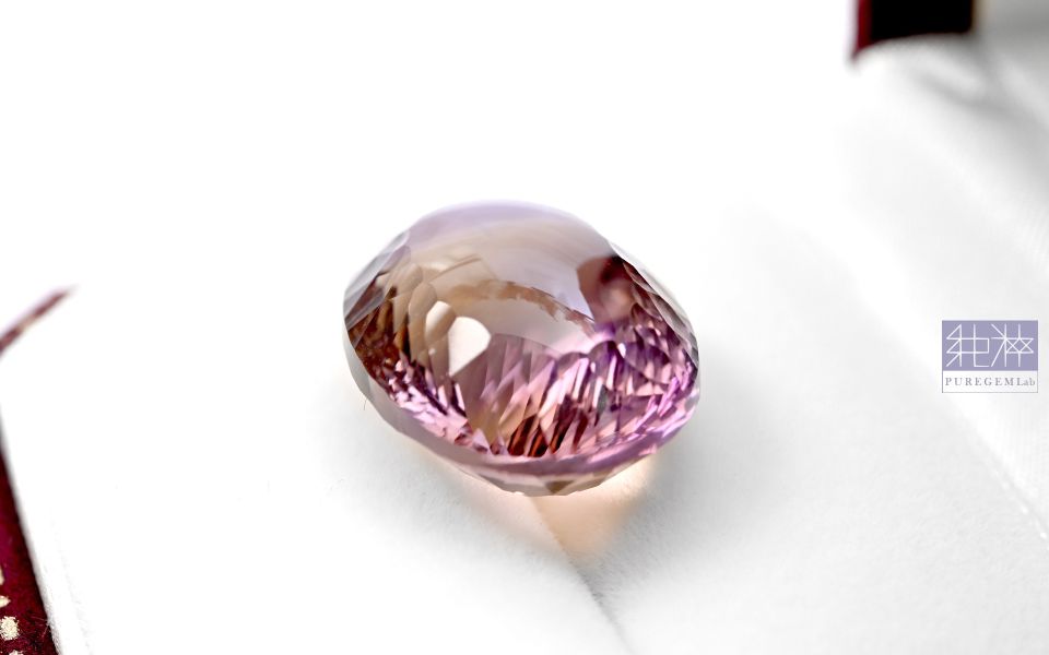 最高珠寶級數 / 頂端紫黃晶千禧花式切工裸石 紫水晶,Amethyst,紫黃晶 Ametrine