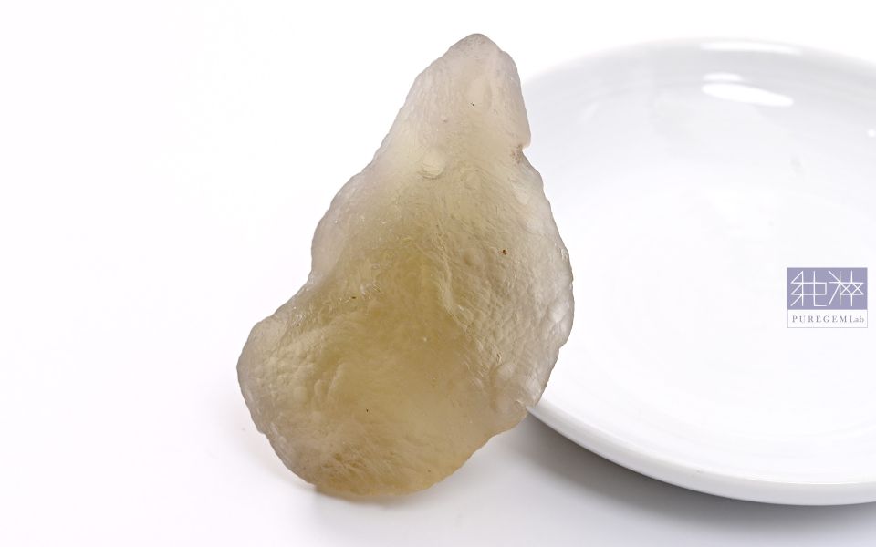 純粹寶石實驗室認證 / 頂端天然利比亞黃金隕石原礦 黃金利比亞隕石