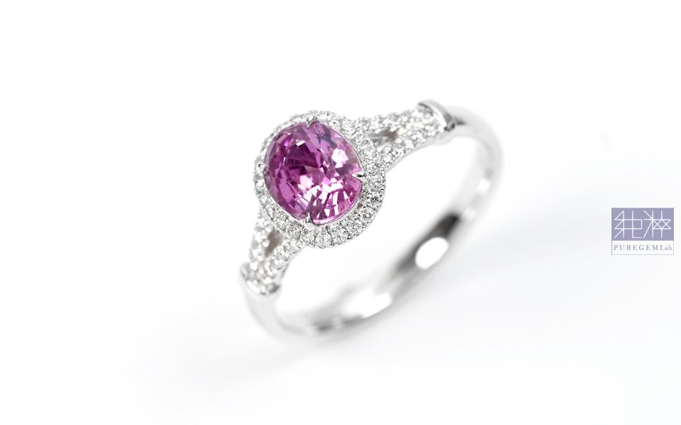 CGRL證 / 頂端天然無燒高火光豔彩帕帕拉恰18K金鑽石戒 藍寶石,紅寶石,剛玉,彩色藍寶石,彩色剛玉,帕帕拉恰,黃色藍寶石 Corundum,Sapphire,Ruby,Padparadscha Sapphire