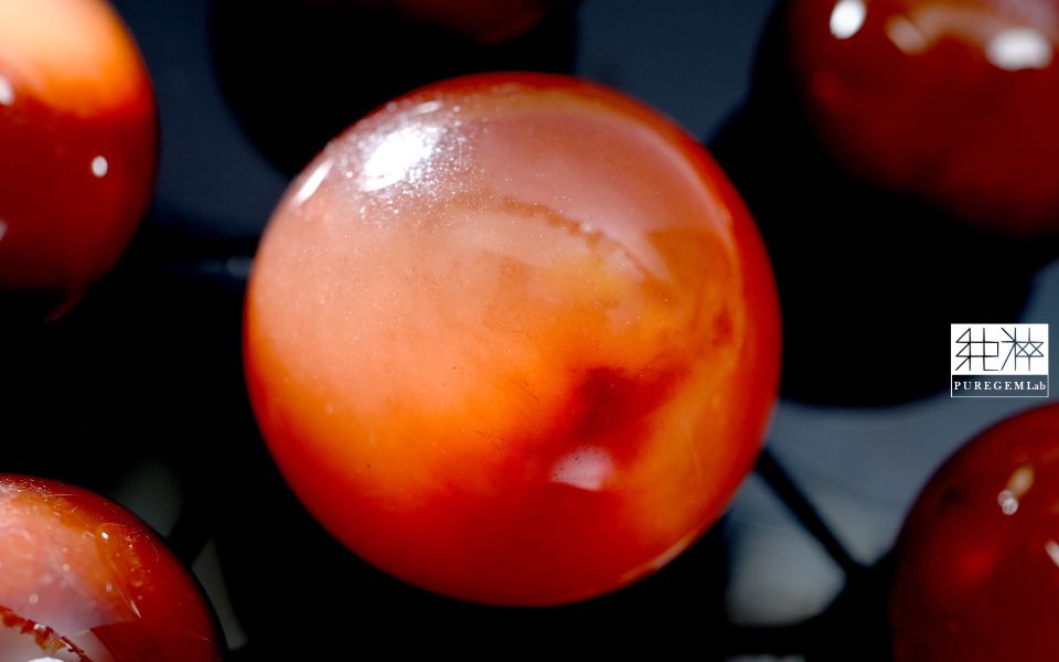 頂級天然濃郁紅兔毛髮晶黑曜盤七星陣 髮晶,紅髮晶,紅兔毛髮晶,Quartz with Inclusions