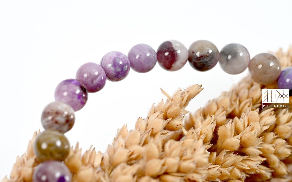 頂級天然老料彩舒俱徠手珠 舒俱徠,蘇紀石,舒俱萊