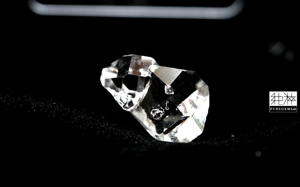 珍稀收藏 / 頂端正紐約赫基蒙雙胞胎晶體原礦 赫基蒙,鑽石水晶,雙尖水晶,白水晶,Quartz,Rock Crystal