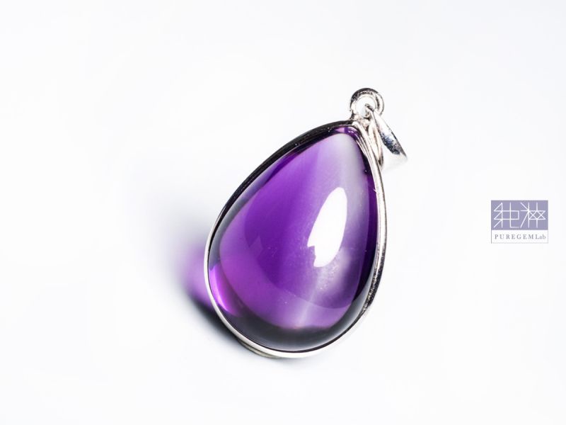 頂端天然高淨體濃郁紫水晶墜 紫水晶,Amethyst