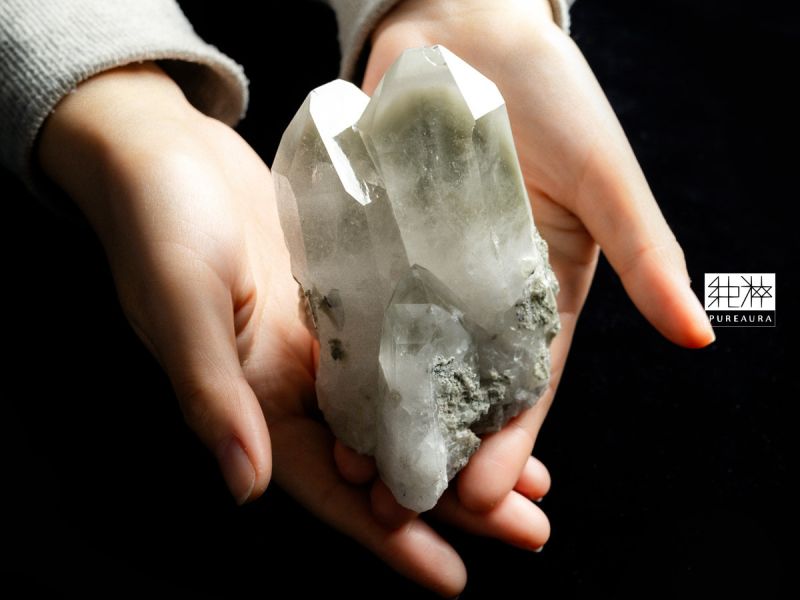 直播-頂級天然稀少白幽靈千層金字塔晶簇 白幽靈、千層、金字塔、晶簇
