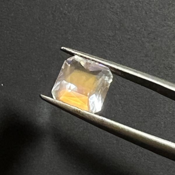頂級馬達加斯加月光石矩形琢型裸石2.86ct 