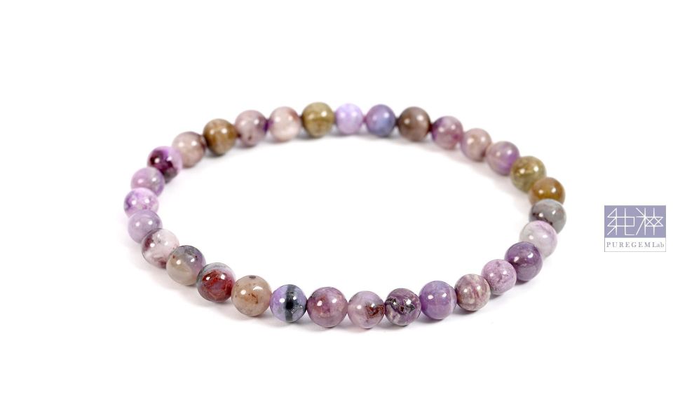 頂級天然老料彩舒俱徠手珠 舒俱徠,蘇紀石,舒俱萊