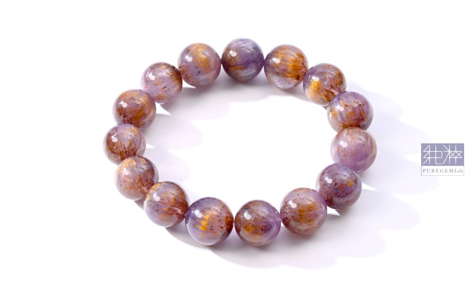 頂級紫鈦手珠 紫鈦,鈦晶紫水晶,紫水晶鈦晶