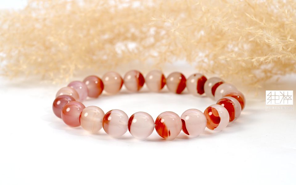 最高級數 / 頂級紅梅荔枝凍飄花聚寶盆南紅瑪瑙 南紅瑪瑙,紅瑪瑙,飄花南紅,冰種南紅