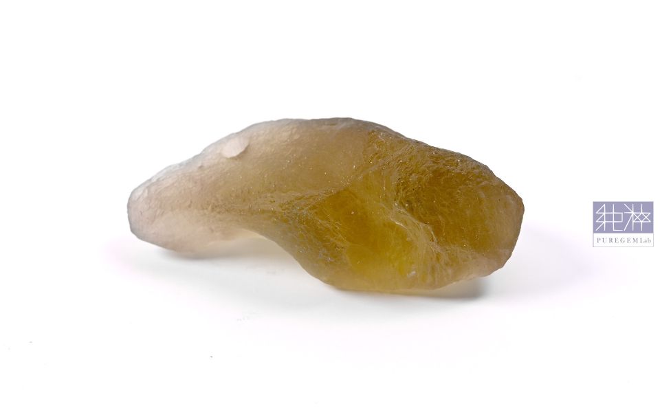 純粹寶石實驗室認證 / 頂端天然利比亞黃金隕石原礦 黃金利比亞隕石