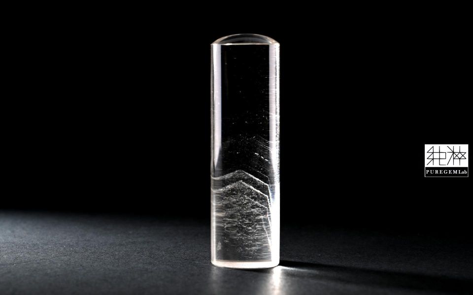 頂級天然白幽靈千層金字塔圓章 幽靈水晶,幻影水晶,異象水晶,綠幽靈,紅幽靈,白幽靈,金字塔 Phantom Crystal、Ghost Crystal