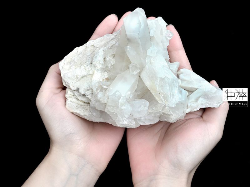 頂級白兔毛白水晶簇 髮晶,白髮晶,銀髮晶,白兔毛髮晶,Quartz with Inclusions