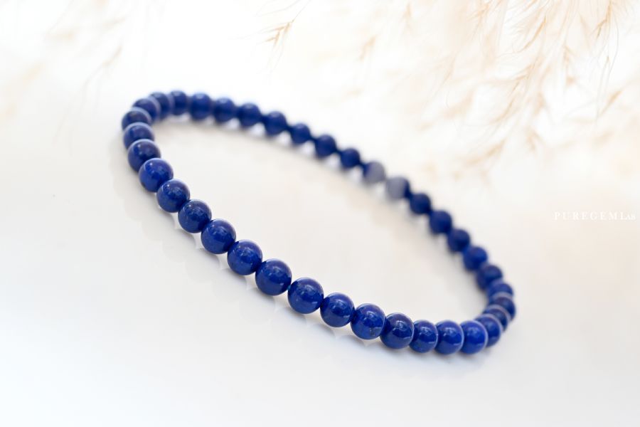 站長私藏 / 頂級老料帝王青金石手珠 青金石,Lapis Lazuli,青金岩,黃鐵礦,方解石,阿富汗,帝王青金石