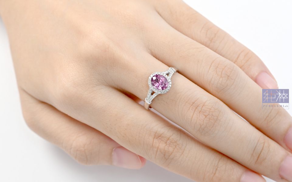 CGRL證 / 頂端天然無燒高火光豔彩帕帕拉恰18K金鑽石戒 藍寶石,紅寶石,剛玉,彩色藍寶石,彩色剛玉,帕帕拉恰,黃色藍寶石 Corundum,Sapphire,Ruby,Padparadscha Sapphire