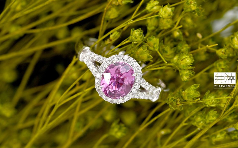 CGRL證 / 頂端天然無燒高火光豔彩帕帕拉恰18K金鑽石戒 藍寶石,紅寶石,剛玉,彩色藍寶石,彩色剛玉,帕帕拉恰,黃色藍寶石 Corundum,Sapphire,Ruby,Padparadscha Sapphire