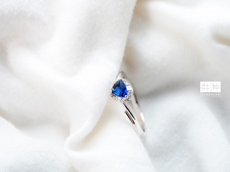 CGRL 證 / 頂級天然無燒皇家藍藍寶石18K金真鑽戒 無燒、皇家藍、藍寶石、18K金、真鑽、戒