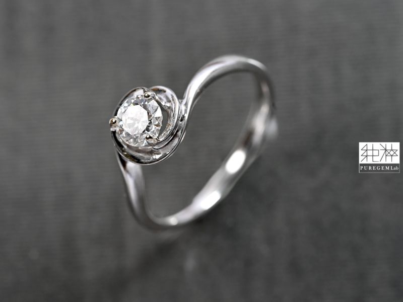 直播場 - GIA證 / 頂級天然 0.34ct 白鑽 F-VVS2 圓明亮琢型14K金鑽石戒 GIA證、白鑽、14K金、鑽石戒