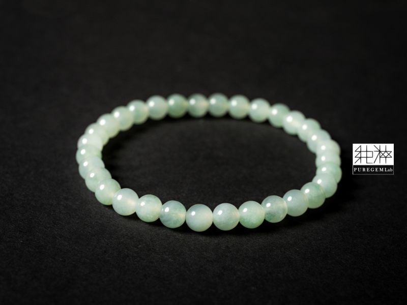 頂級天然A貨冰種綠飄花翡翠手珠 翡翠,玉,硬玉,jade,紫翡,黃翡,紅翡,陽綠,老坑,冰種,手鐲,平安扣,無事牌,緬甸,A貨