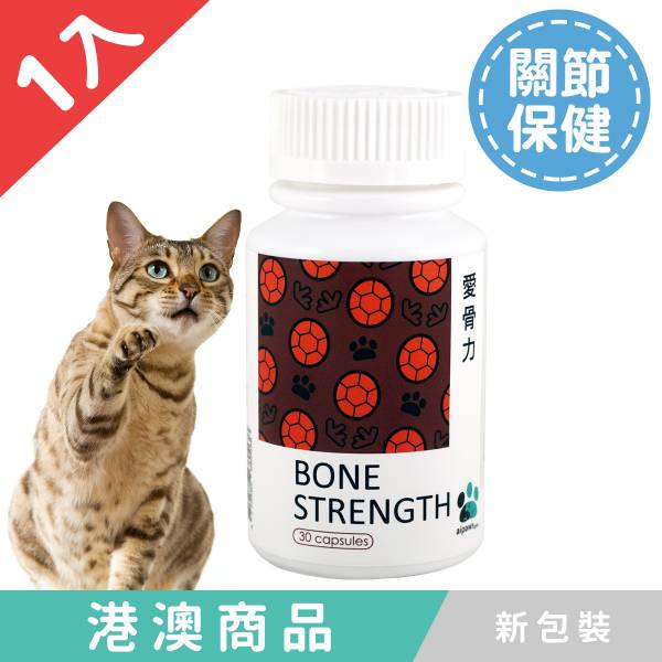 貓咪-愛骨力30顆/瓶 寵物保健食品,愛寶 寵物,寵物,貓咪健康食品,關節,貓骨質疏鬆, 貓關節炎,愛骨力,寵物保健,貓保健食品,龜鹿雙寶