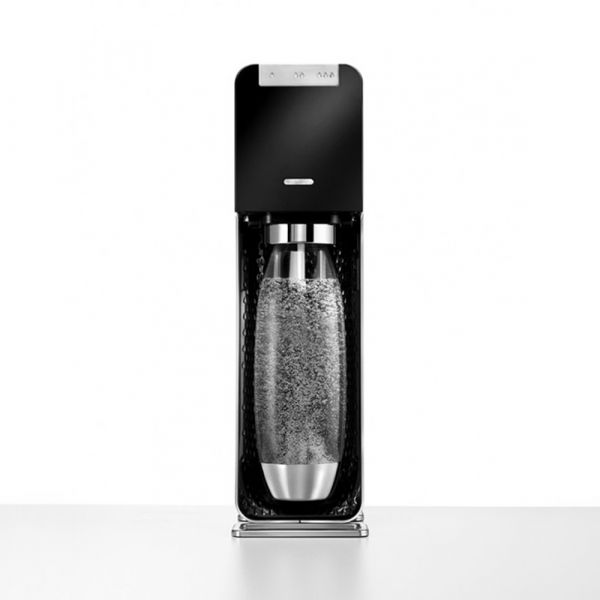 小天后Sandy推薦|電視購物熱銷志偉真情推薦【Sodastream Power Source 電動式自動扣瓶氣泡水機】黑|原廠供貨|以色列原裝進口 英國sodastream,氣泡水機,電動氣泡水機,恆隆行,拚客購