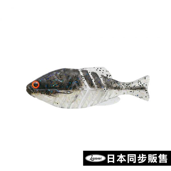 日本同步【快速出貨】issei日本一誠 淡水魚 鯛魚燒3吋 葉詠魚 軟蟲多節魚 假餌軟 體魚鱸魚鱖魚石斑 管池 百甲神餌 