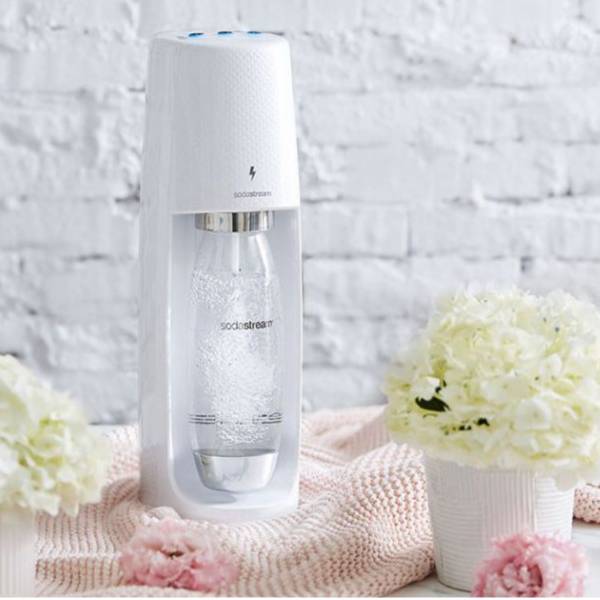 Sandy吳姍儒唯一代言|電視購物熱銷志偉真情推薦【Sodastream】電動式氣泡水機 Spirit One Touch兩色|原廠公司貨 英國sodastream,氣泡水機,恆隆行,拚客購