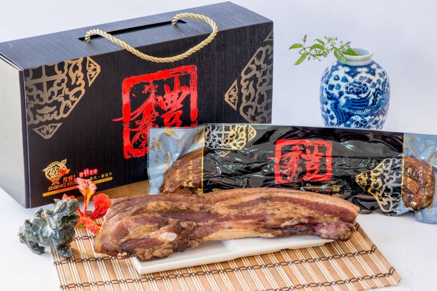 蒜味鹹豬肉-4人份(600g)-低溫 蒜味鹹豬肉