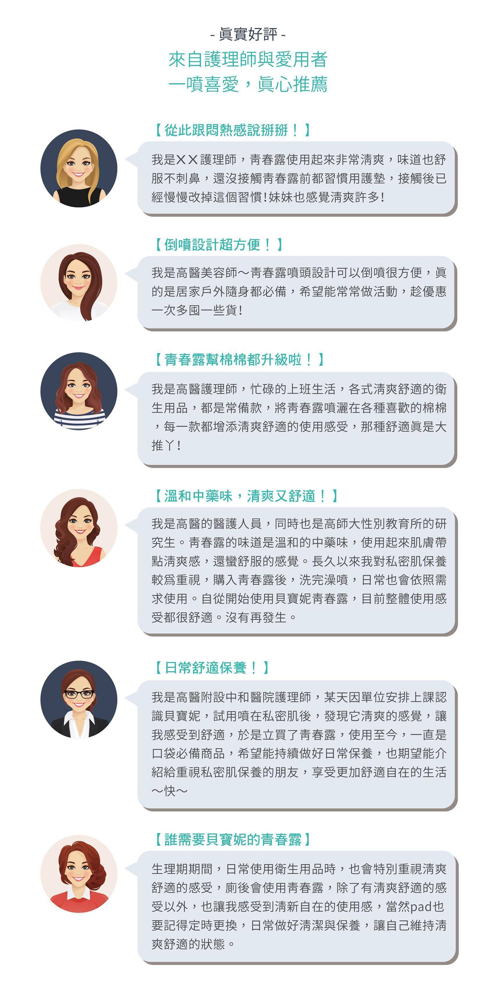 來自護理師與愛用者 一噴上癮,真心推薦