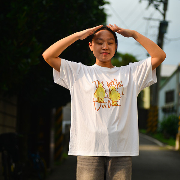 可愛鴨鴨T恤 夏季穿搭 印花短袖 百搭上衣 