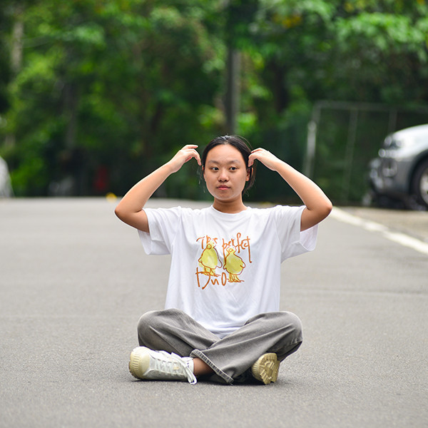 可愛鴨鴨T恤 夏季穿搭 印花短袖 百搭上衣 