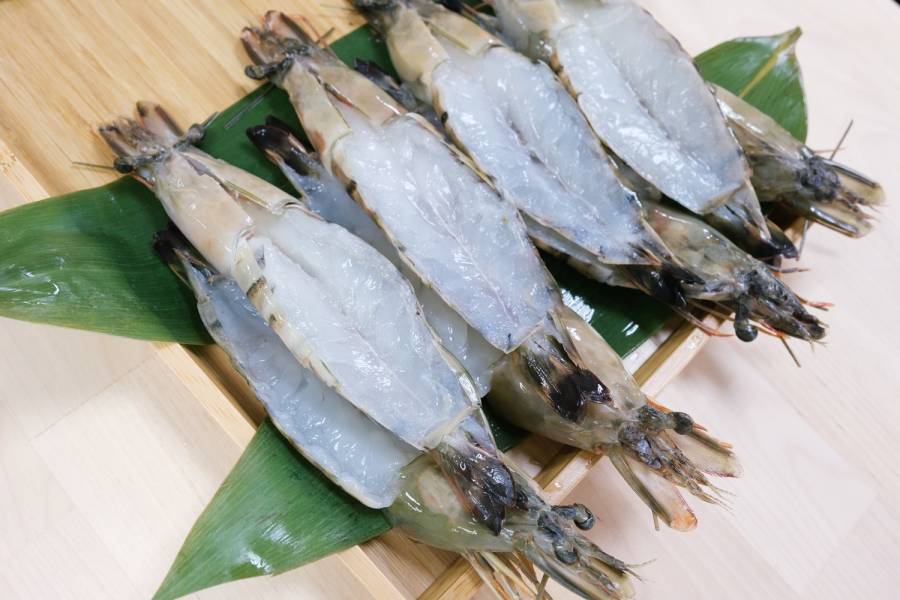 蒜蓉開背蝦8尾/盒 *2盒 