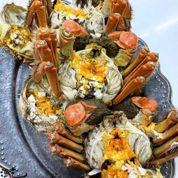 江蘇大閘蟹 2A(公) 5.8兩~6.5兩 預計12/17開始配送 