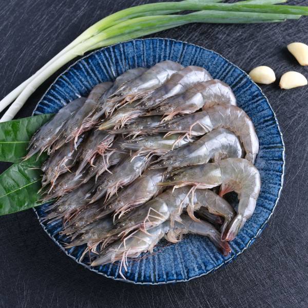活凍大白蝦 600g/盒 超大尾 