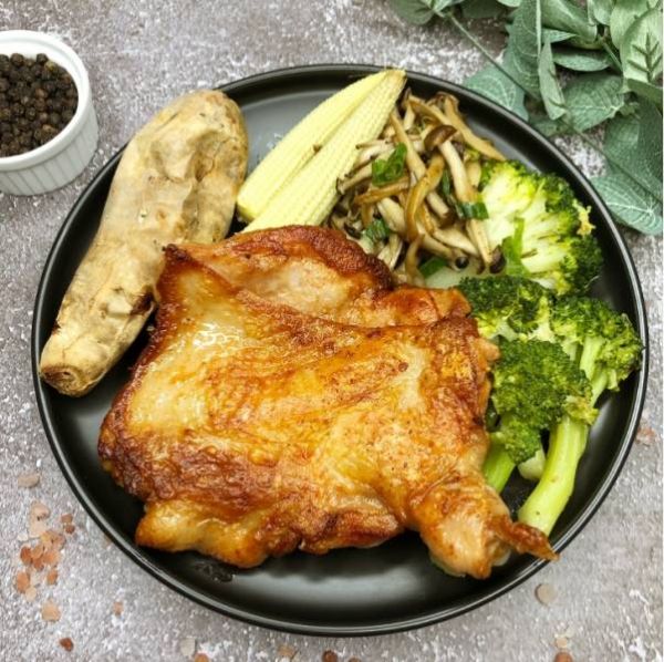 醃漬原味去骨雞腿排 190g 